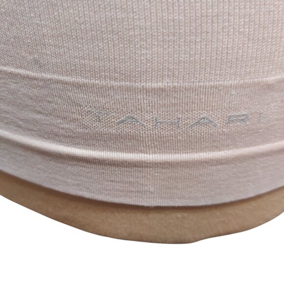 Tahari L Womens Tank Top Nude Beige Seamless Shaping Layering Basic Lightweight - Picture 6 of 12